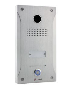 Single button door intercom color camera kx-t927-av